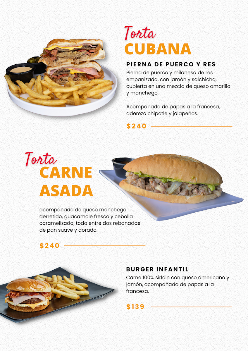 Tee Zone Sports Botanero Menu - Image 2